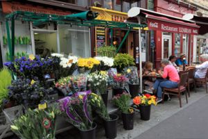 Flower Shop in Central Paris